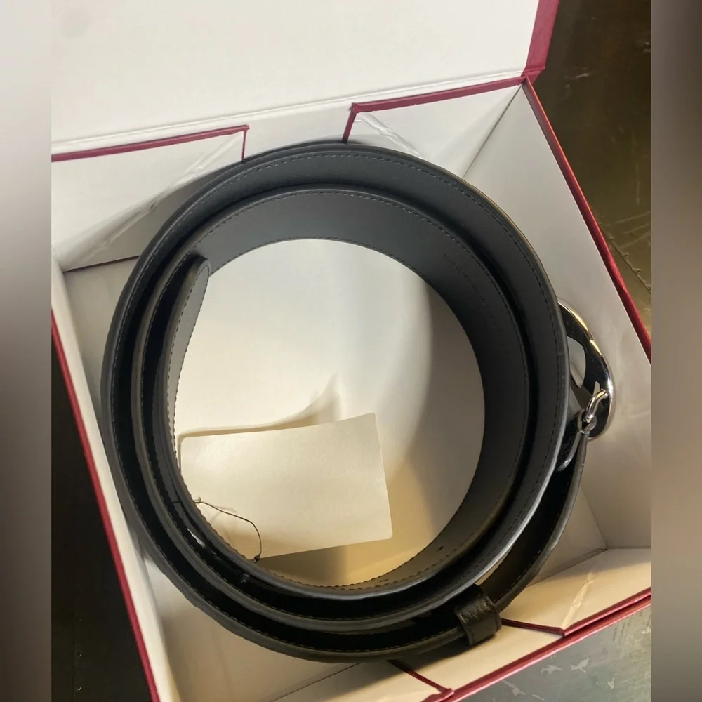 Gucci Black Belt Bag with Iconic GG Logo